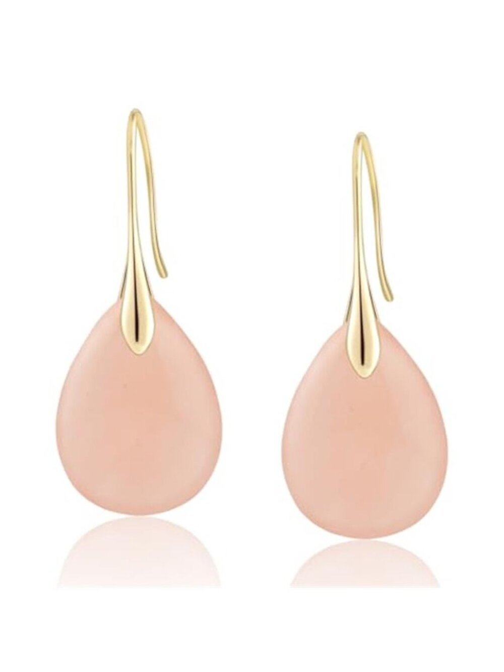 Stylish Agate Crystal Dangle Earrings